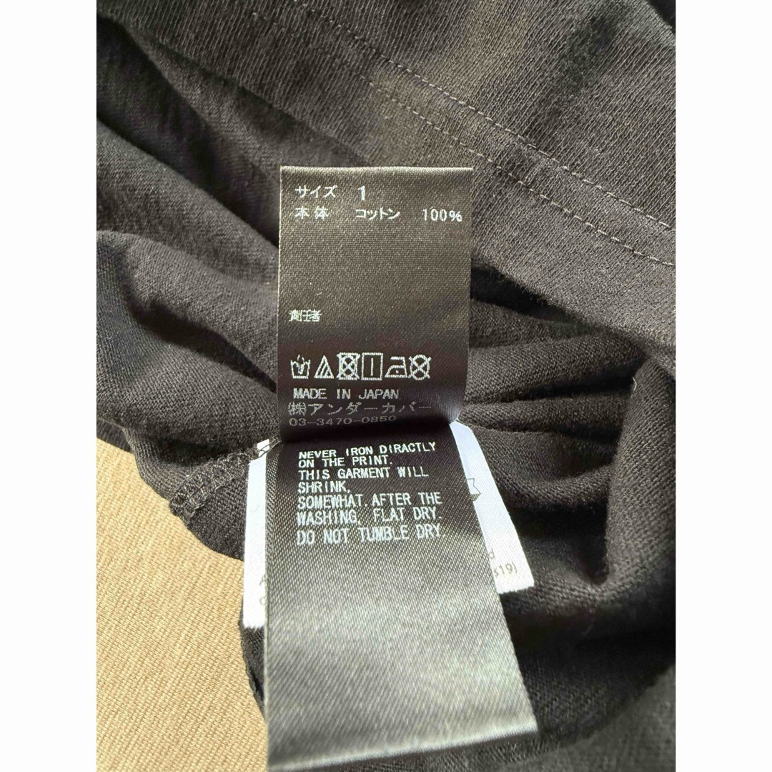 UNDERCOVER - 黒1新品 UNDERCOVER 時計じかけのオレンジ Tシャツ UNDERCOVER - 黒1新品 UNDERCOVER 時計じかけのオレンジ Tシャツ