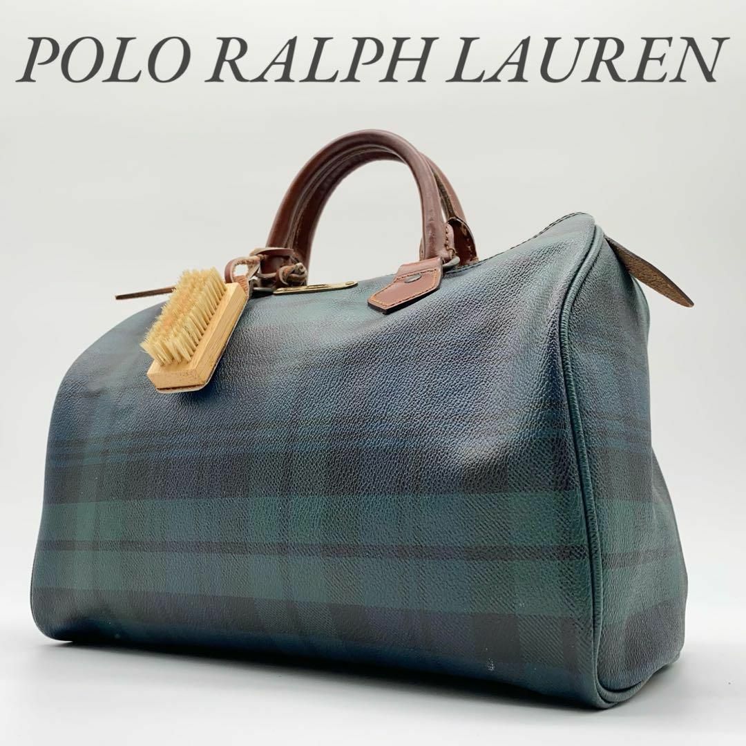 POLO RALPH LAUREN - 【美品】ラルフローレン ミニボストン POLO RALPH LAUREN - 【美品】ラルフローレン ミニボストン