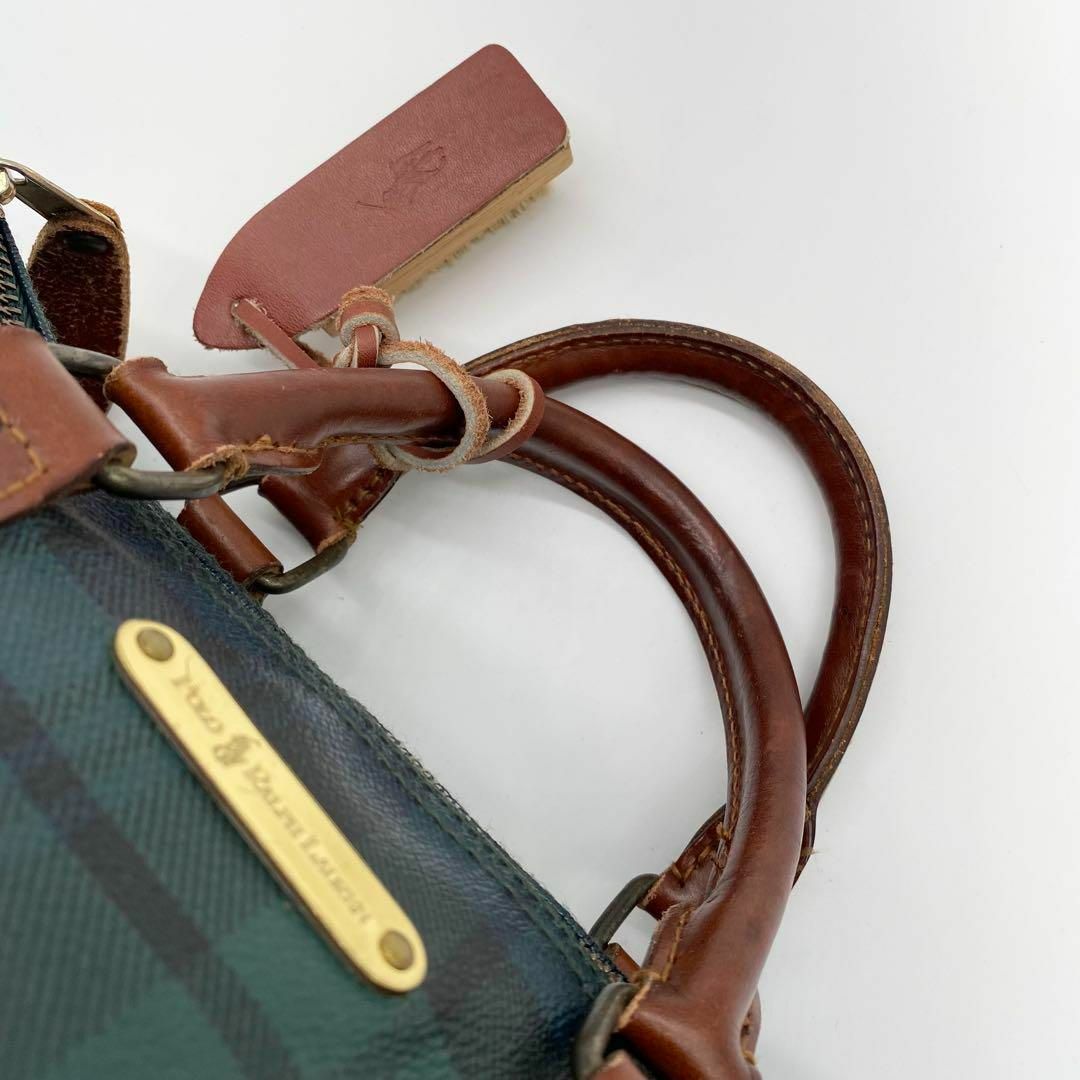 POLO RALPH LAUREN - 【美品】ラルフローレン ミニボストン POLO RALPH LAUREN - 【美品】ラルフローレン ミニボストン