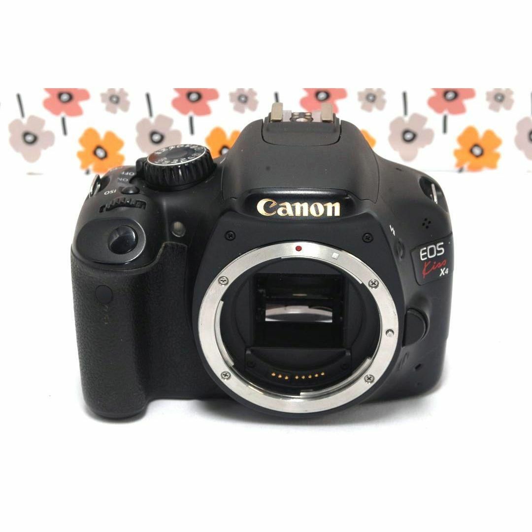 返品保証】❤手振れ補正あり❤Canon EOS Kiss X4❤すぐ撮影可能 返品保証】❤手振れ補正あり❤Canon EOS Kiss X4❤すぐ撮影可能