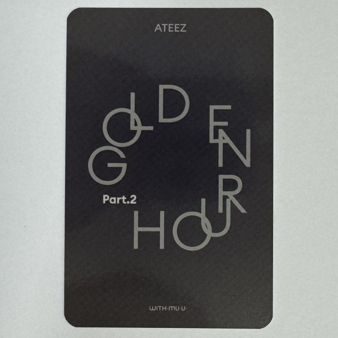ATEEZ - ateez アチズ gh2 withmuu ラキドロ トレカ ソンファ ① ATEEZ - ateez アチズ gh2 withmuu ラキドロ トレカ ソンファ ①