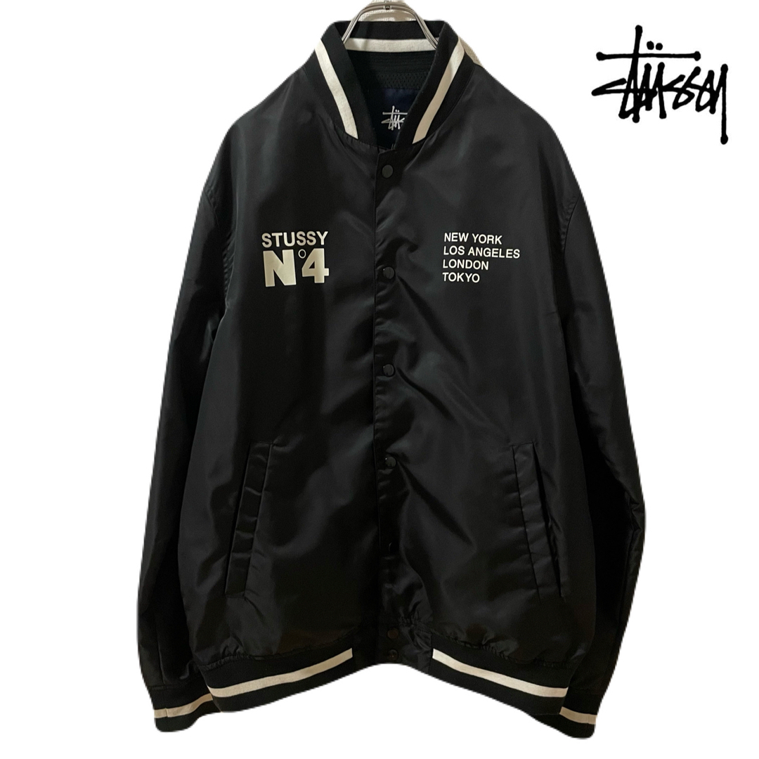 STUSSY - STUSSY INTERNATIONAL ブルゾン ナイロンジャケットの STUSSY - STUSSY INTERNATIONAL ブルゾン ナイロンジャケットの