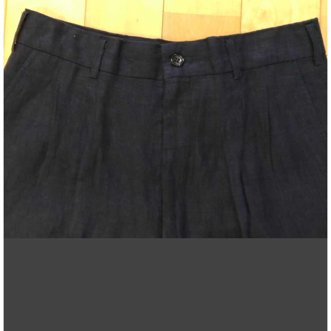 COMME des GARCONS - コムデギャルソン リネンスラックスの通販 COMME des GARCONS - コムデギャルソン リネンスラックスの通販