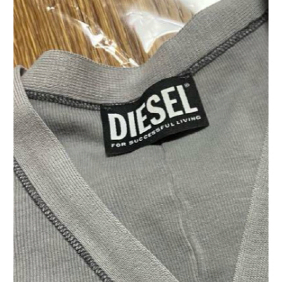 DIESEL - 極美品 DIESELリブ コットン ストレッチ カーディガン DIESEL - 極美品 DIESELリブ コットン ストレッチ カーディガン