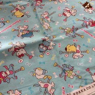 サンリオ - USAHANA☆ウサハナ☆生地少量、はぎれ☆サンリオの サンリオ - USAHANA☆ウサハナ☆生地少量、はぎれ☆サンリオの