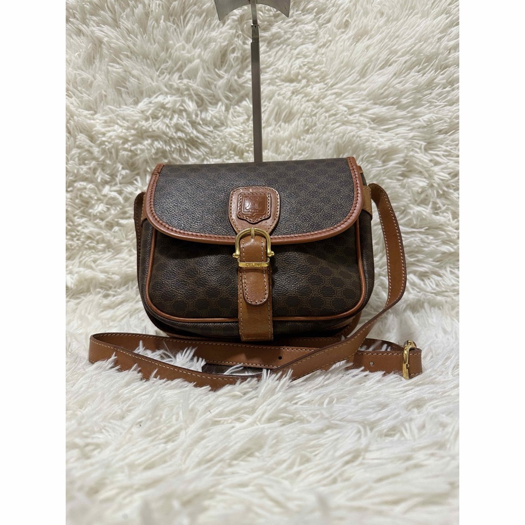 CELINE - 希少 セリーヌ ショルダーバッグ ポシェット マカダム CELINE - 希少 セリーヌ ショルダーバッグ ポシェット マカダム