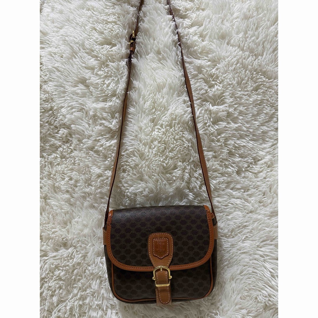 CELINE - 希少 セリーヌ ショルダーバッグ ポシェット マカダム CELINE - 希少 セリーヌ ショルダーバッグ ポシェット マカダム