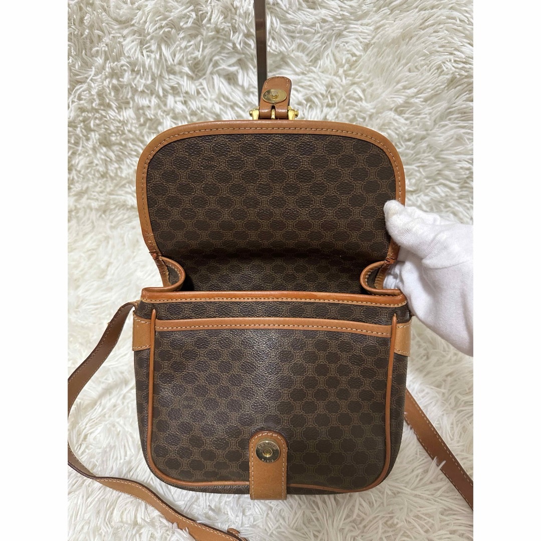 CELINE - 希少 セリーヌ ショルダーバッグ ポシェット マカダム CELINE - 希少 セリーヌ ショルダーバッグ ポシェット マカダム