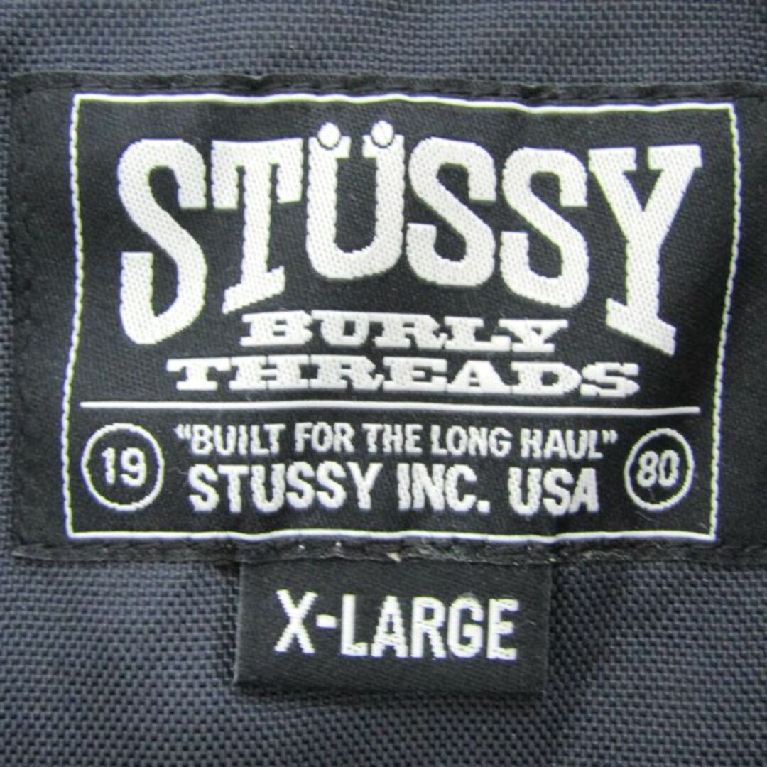 STUSSY - ステューシー 80S ベスト ジャケット アウター 中綿 STUSSY - ステューシー 80S ベスト ジャケット アウター 中綿