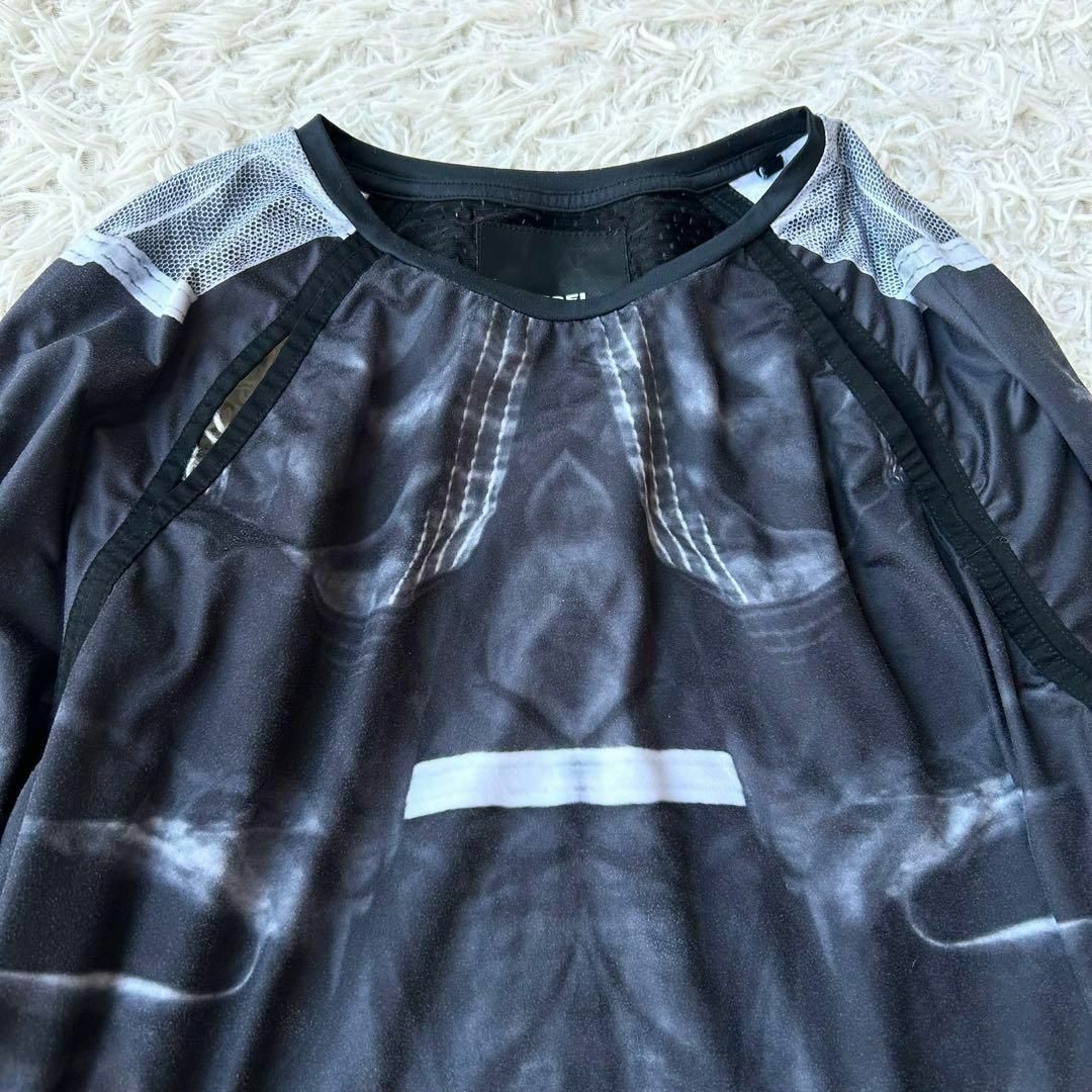 DIESEL - DIESEL ディーゼル 転写プリントTシャツ 長袖 DIESEL - DIESEL ディーゼル 転写プリントTシャツ 長袖