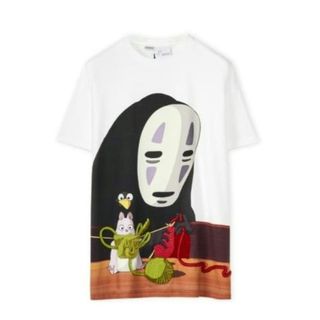 LOEWE - LOEWE Tシャツ ダークグリーン ロゴ刺繍の通販 by maje LOEWE - LOEWE Tシャツ ダークグリーン ロゴ刺繍の通販 by maje