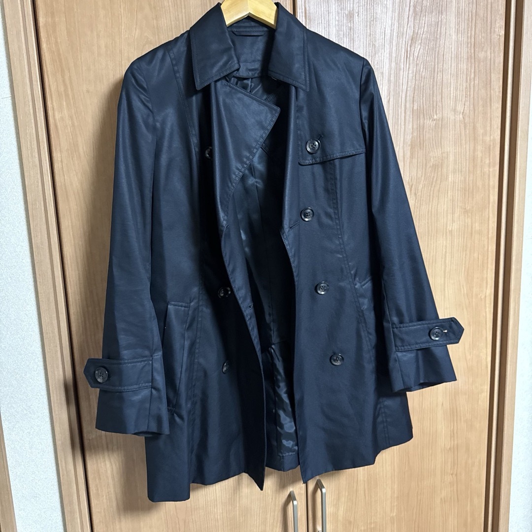 THE SUIT COMPANY - ザスーツカンパニー コート ブラック 38の THE SUIT COMPANY - ザスーツカンパニー コート ブラック 38の