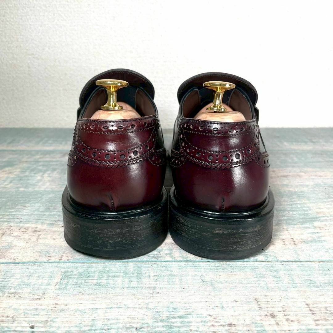 FERRAGAMO - 超美品 FERRAGAMO タッセル ローファー コンビ 8の FERRAGAMO - 超美品 FERRAGAMO タッセル ローファー コンビ 8の