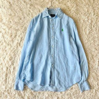 POLO RALPH LAUREN(Tシャツ/カットソー(七分/長袖) ・ ブルー POLO RALPH LAUREN(Tシャツ/カットソー(七分/長袖) ・ ブルー