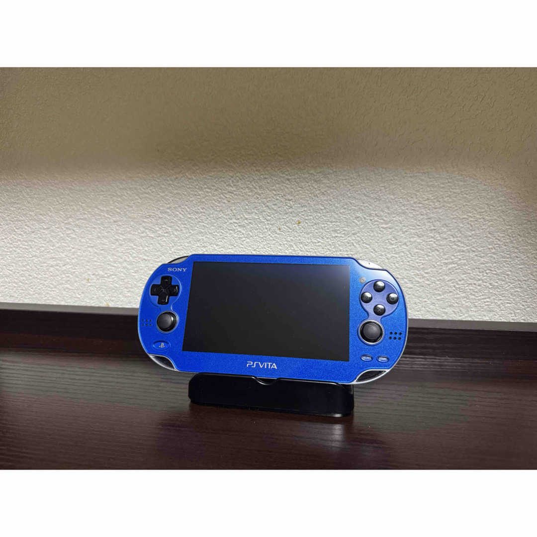 PlayStation Vita - PSVITA 本体 PCH-1000 サファイアブルーの PlayStation Vita - PSVITA 本体 PCH-1000 サファイアブルーの