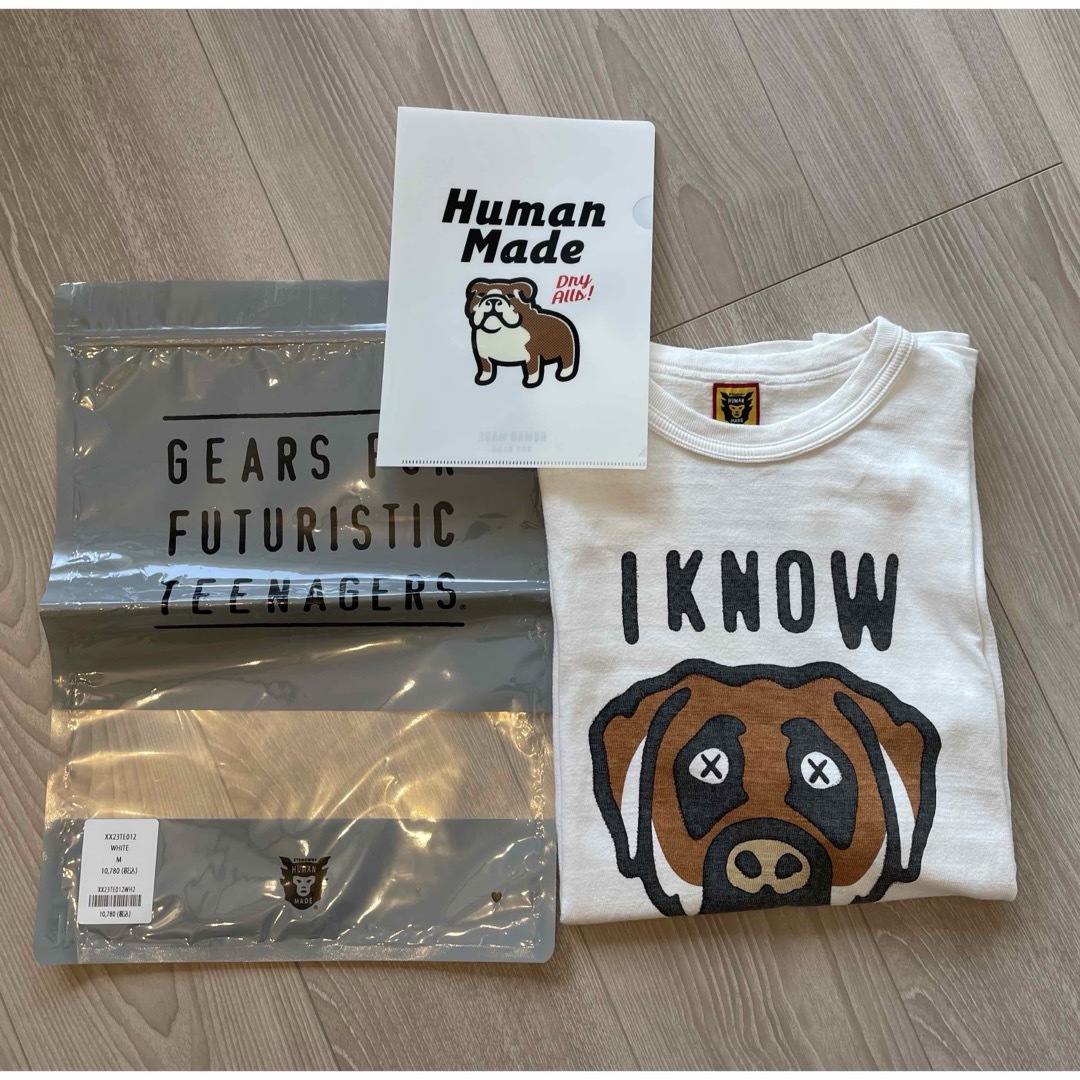 HUMAN MADE - I KNOW NIGO KAWS T-SHIRT - WHITE / Mの通販 by HUMAN MADE - I KNOW NIGO KAWS T-SHIRT - WHITE / Mの通販 by