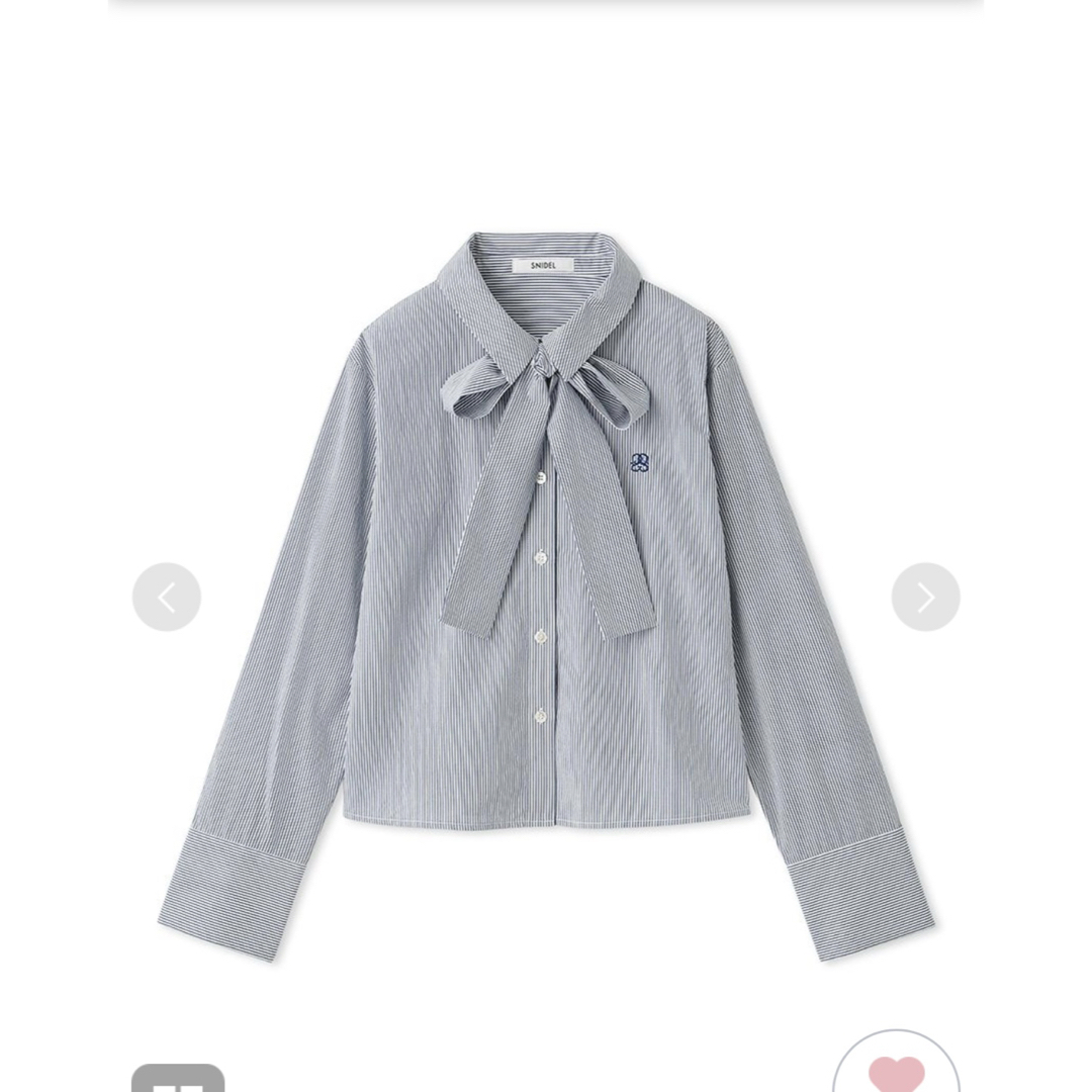 SNIDEL - 新品♡SNIDEL リボンワンポイントロゴシャツ&ミニ SNIDEL - 新品♡SNIDEL リボンワンポイントロゴシャツ&ミニ