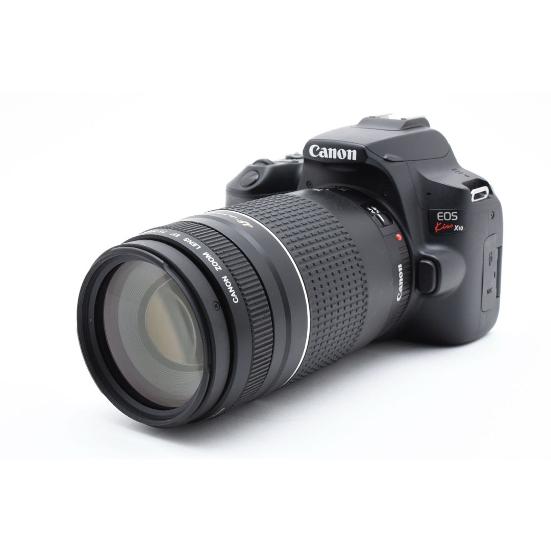 Canon - 保証付き/canon kiss x10望遠レンズセット/Canon 75-300 Canon - 保証付き/canon kiss x10望遠レンズセット/Canon 75-300