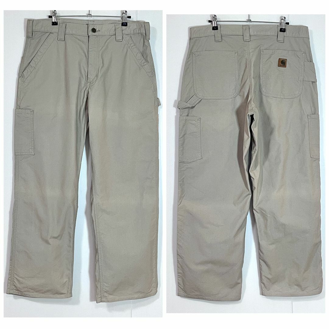 carhartt - カーハート W35L28 TAN サンドベージュ ライトダック carhartt - カーハート W35L28 TAN サンドベージュ ライトダック