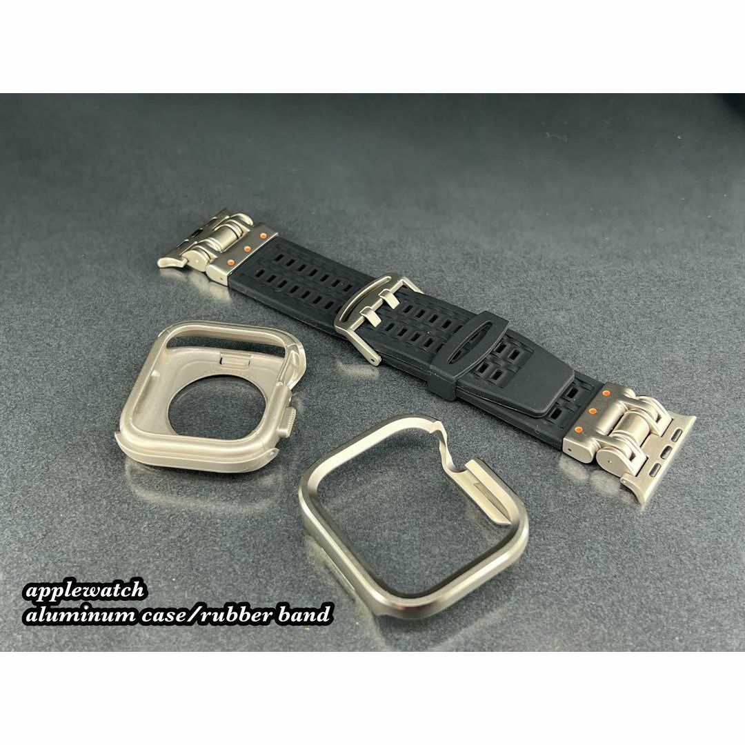 Apple Watch - Apple Watch アルミニウムケース/ラバーバンドの