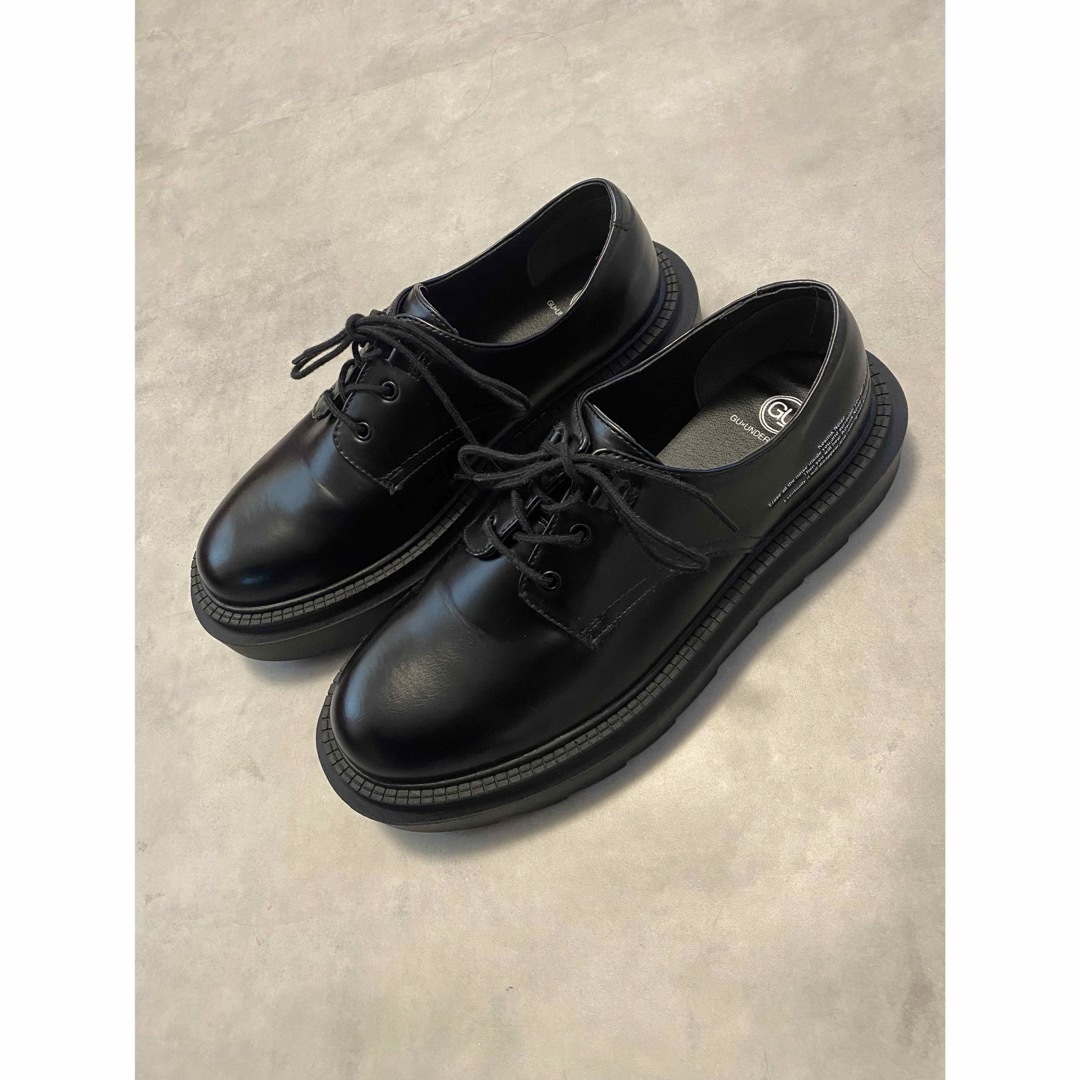 UNDERCOVER - GUxundercover チャンキーソールプレーントゥ UNDERCOVER - GUxundercover チャンキーソールプレーントゥ