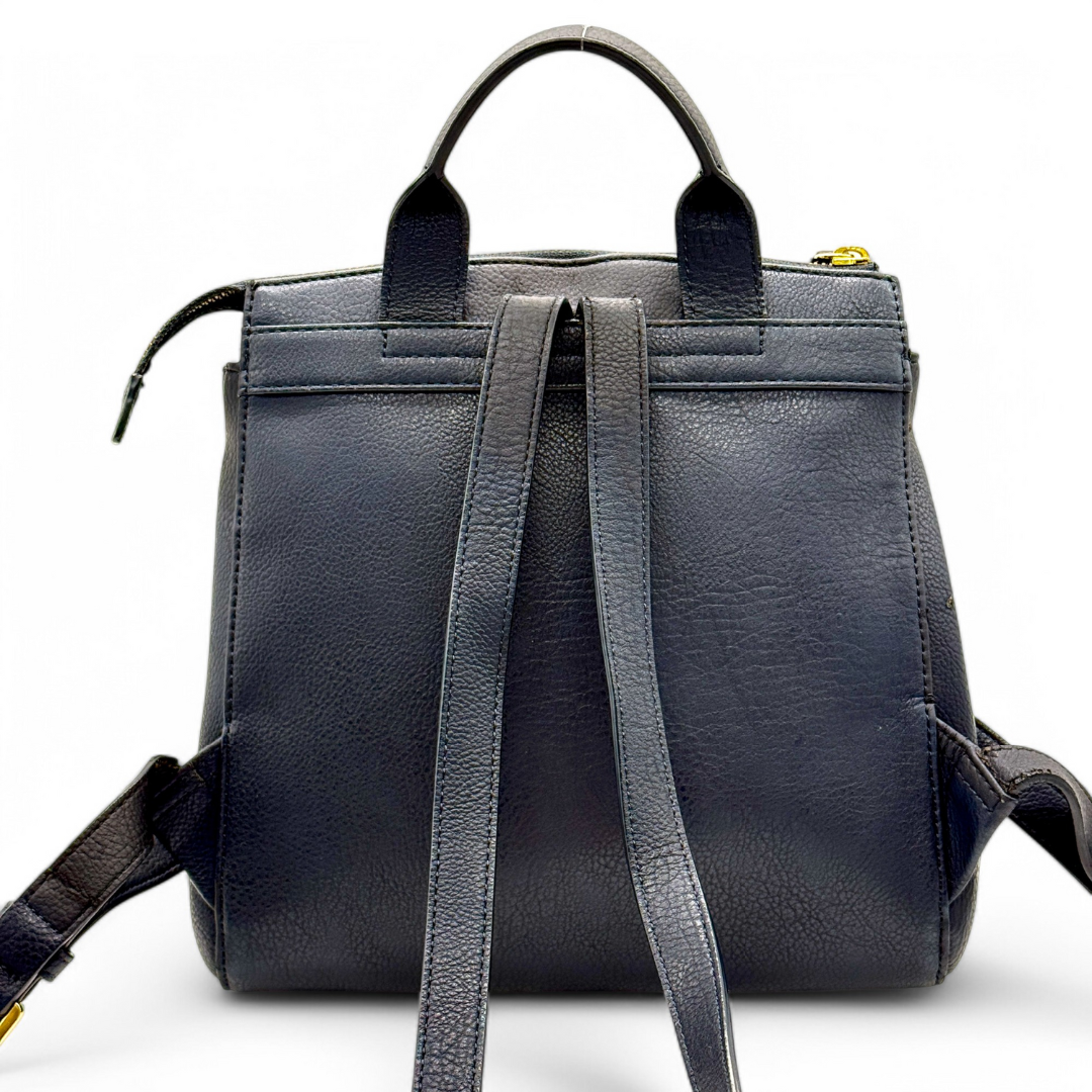 大人気✨ランバン リュック バックパック コンパクト　タッセル　刻印　ネイビー LANVIN en Bleu - 大人気✨ランバン リュック バックパック