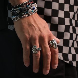 シルバー925 フルオーダー ネームリング イニシャル 指輪 シルバー925 フルオーダー ネームリング イニシャル 指輪