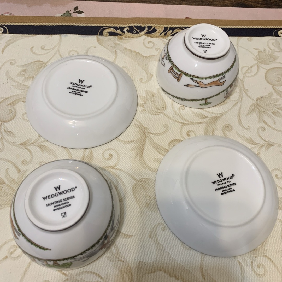 WEDGWOOD - 未使用 ウェッジウッド ハンティングシーン WEDGWOOD - 未使用 ウェッジウッド ハンティングシーン