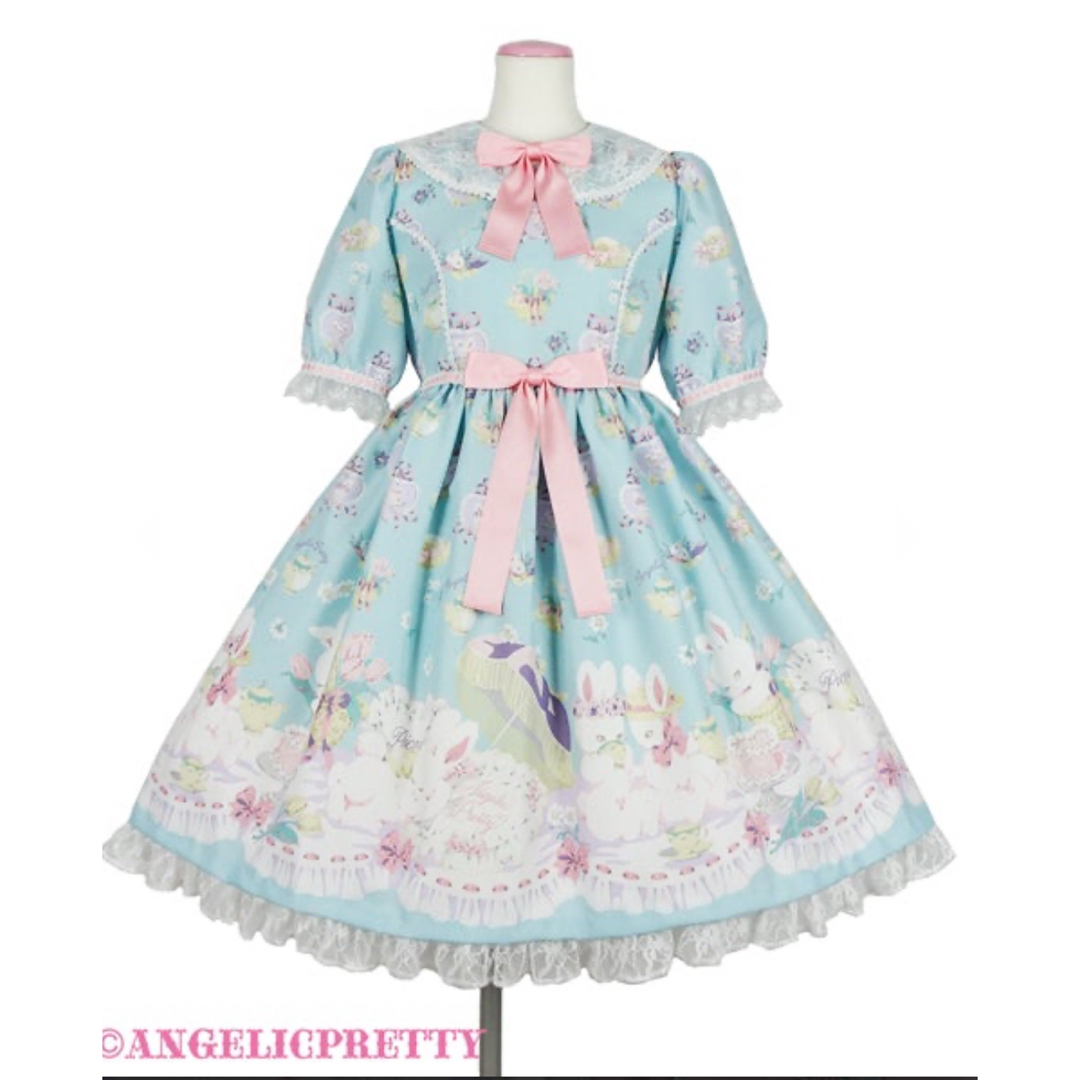 Angelic Pretty - AngelicPretty うさぎのPicnicPartyワンピース Angelic Pretty - AngelicPretty うさぎのPicnicPartyワンピース