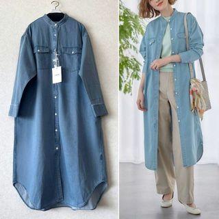 23区 - 大きいサイズ48*23区DENIM ライトダンガリー 23区 - 大きいサイズ48*23区DENIM ライトダンガリー