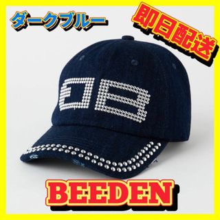 BEEDEN BD STUDS DAMAGE CAP BLUE ダークブルーの通販|ラクマ BEEDEN BD STUDS DAMAGE CAP BLUE ダークブルーの通販|ラクマ