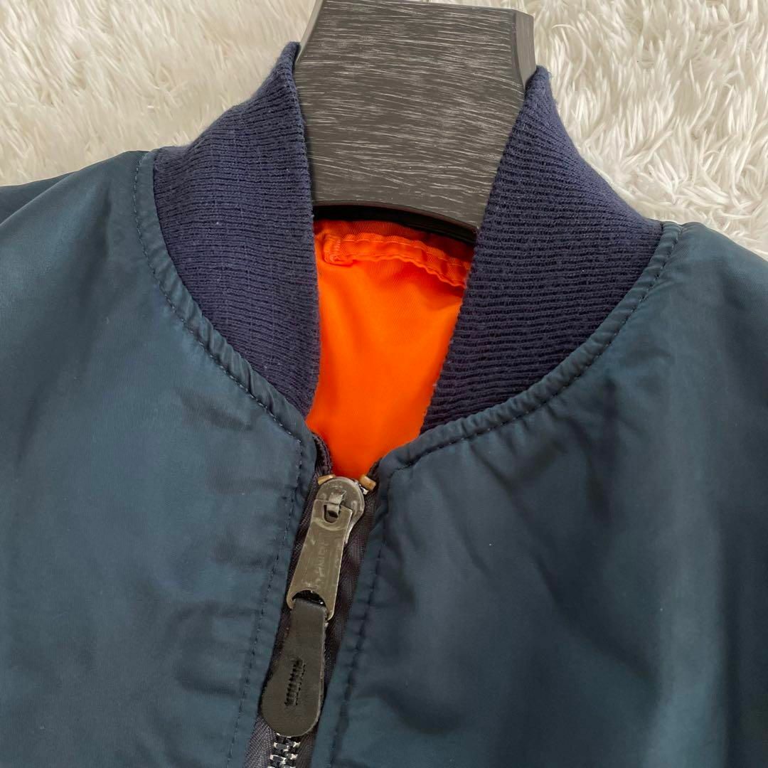USA製 90s Alpha Indusries フライトジャケット 丈短 ALPHA INDUSTRIES(アルファインダストリーズ) / フライト