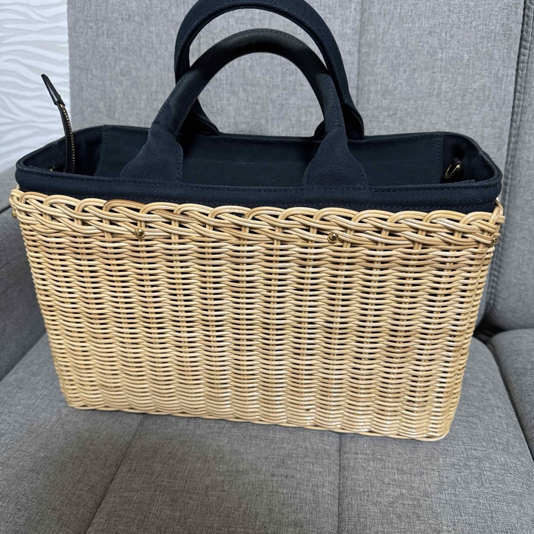 PRADA - PRADA かごバッグの通販 by ネクスト's shop|プラダ PRADA - PRADA かごバッグの通販 by ネクスト's shop|プラダ