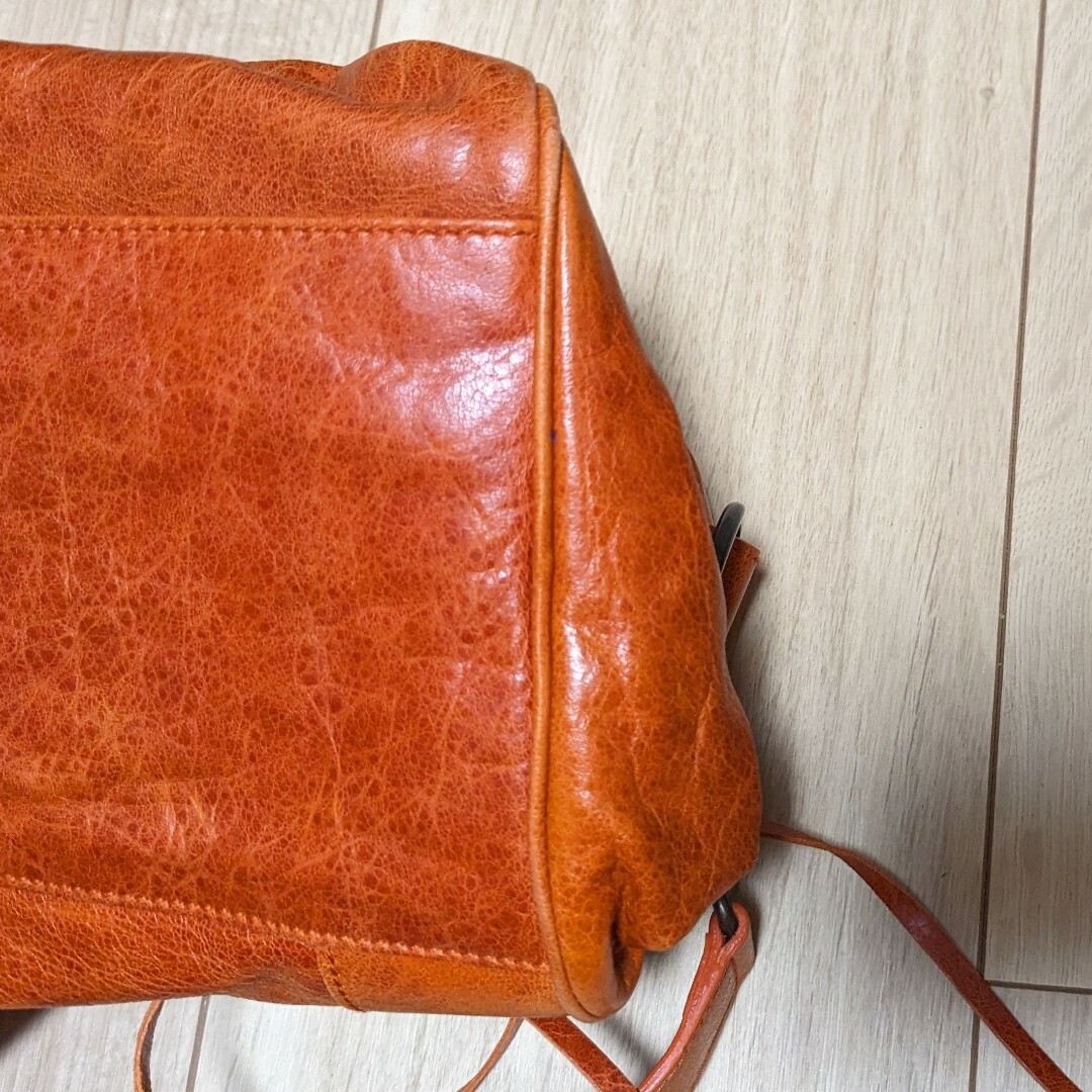 BALENCIAGA - 新品 バレンシアガ オレンジ ツイギー バッグの BALENCIAGA - 新品 バレンシアガ オレンジ ツイギー バッグの