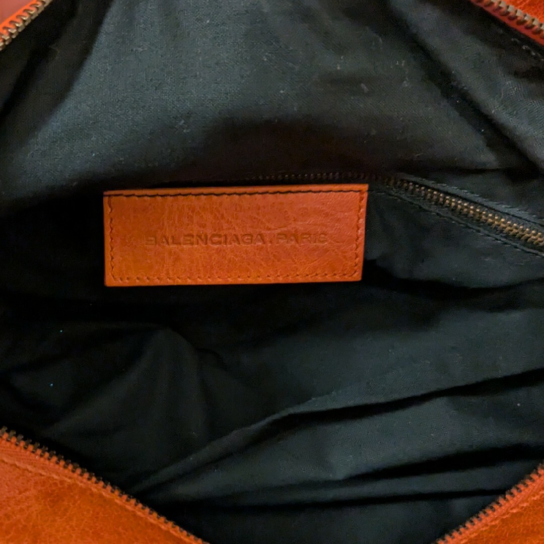 BALENCIAGA - 新品 バレンシアガ オレンジ ツイギー バッグの BALENCIAGA - 新品 バレンシアガ オレンジ ツイギー バッグの