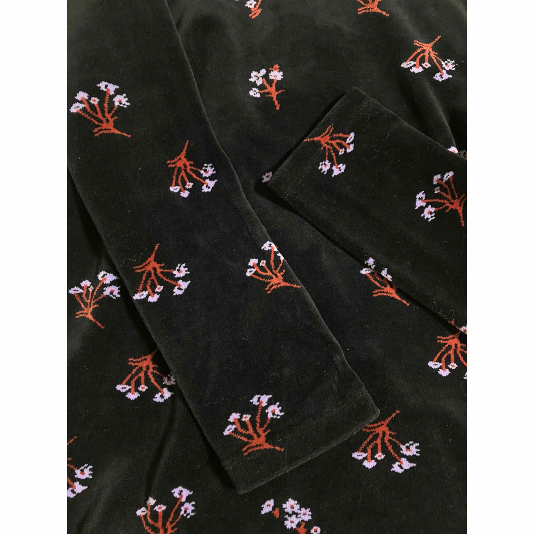 mame - Floral Velour Jacquard High Neck Topの通販 by mame - Floral Velour Jacquard High Neck Topの通販 by