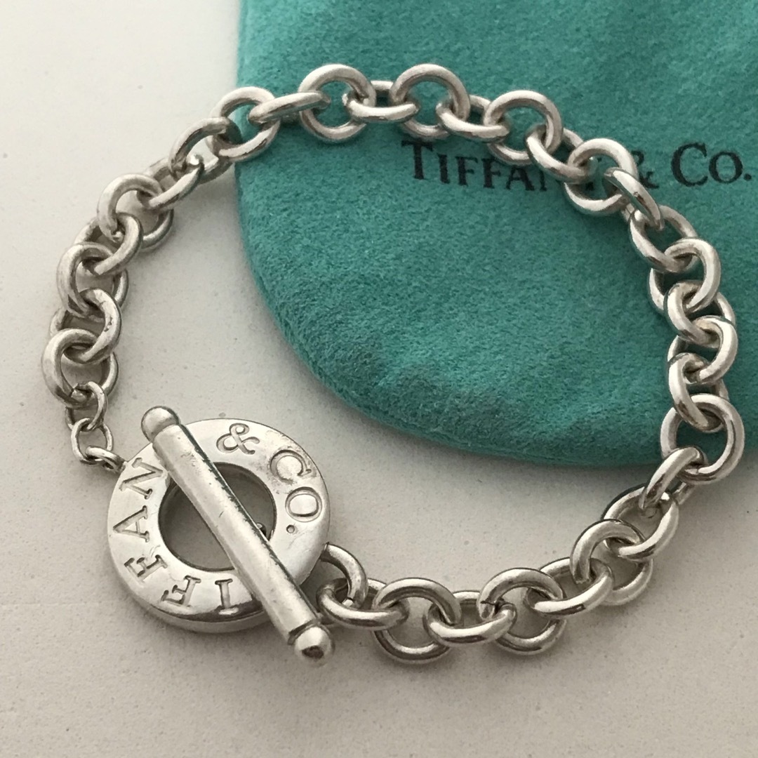 Tiffany & Co. - Tiffany ラウンドトグル ブレスレット希少の Tiffany & Co. - Tiffany ラウンドトグル ブレスレット希少の
