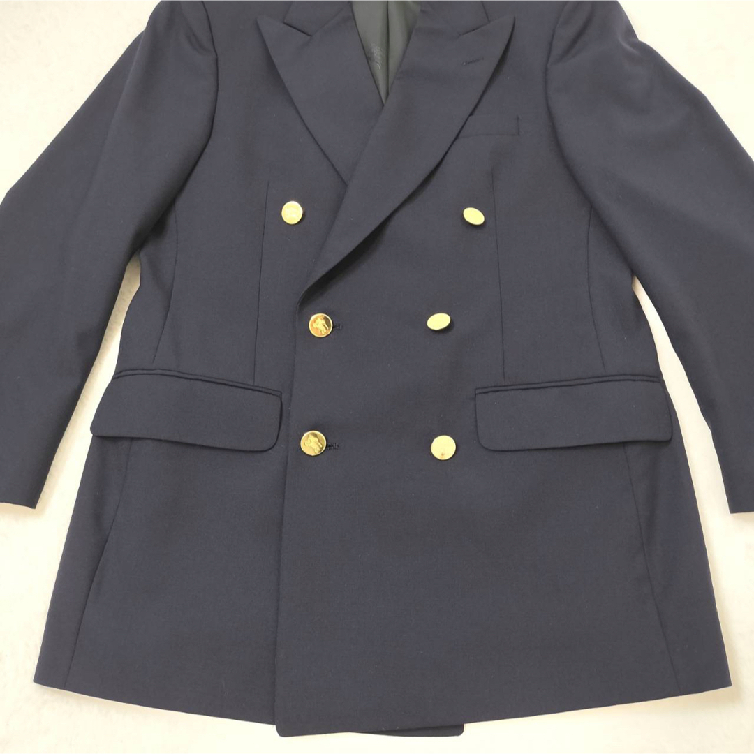 BURBERRY - ✨美品✨ バーバリーズ 紺ブレ 金ボタン ダブル M〜L BURBERRY - ✨美品✨ バーバリーズ 紺ブレ 金ボタン ダブル M〜L