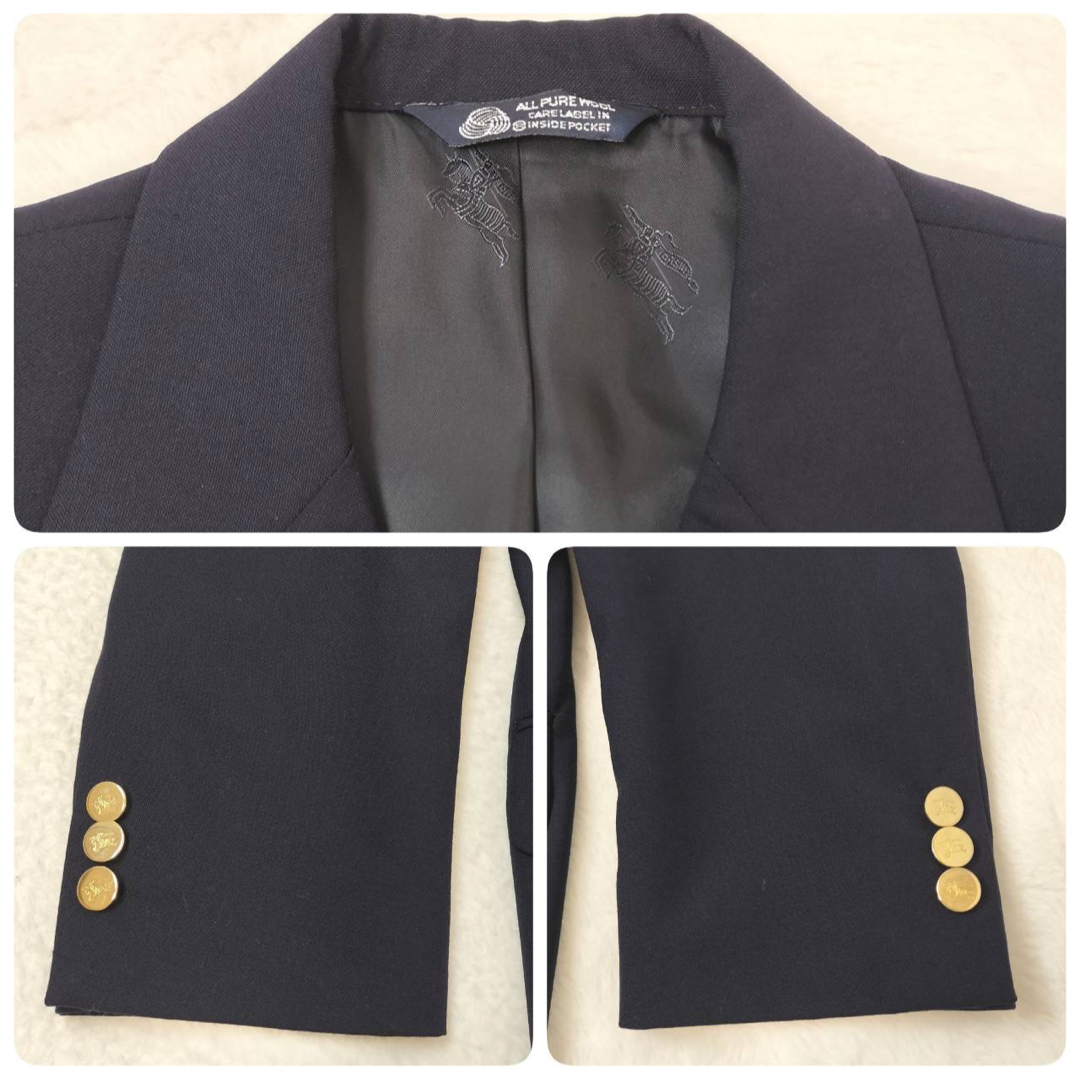 BURBERRY - ✨美品✨ バーバリーズ 紺ブレ 金ボタン ダブル M〜L BURBERRY - ✨美品✨ バーバリーズ 紺ブレ 金ボタン ダブル M〜L