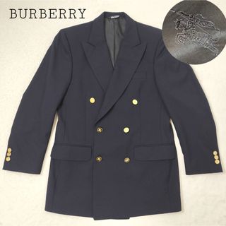 BURBERRY - ✨美品✨ バーバリーズ 紺ブレ 金ボタン ダブル M〜L BURBERRY - ✨美品✨ バーバリーズ 紺ブレ 金ボタン ダブル M〜L