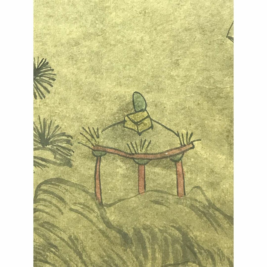 作者不詳/中国山水図/楼閣山水図/掛軸☆宝船☆AF-386の通販 by 作者不詳/中国山水図/楼閣山水図/掛軸☆宝船☆AF-386の通販 by