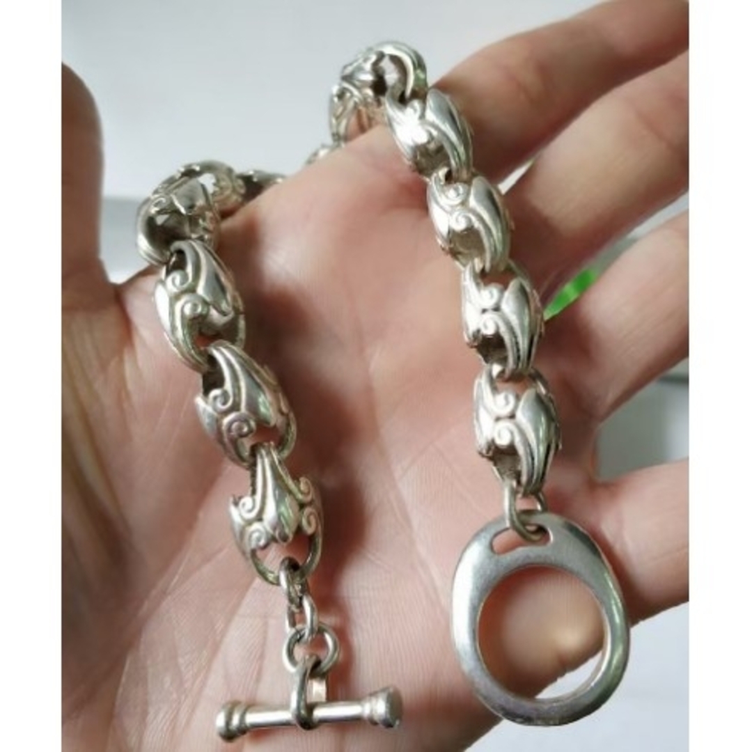 80s ブレスレットヴィンテージ シルバー925の通販 by キ's shop 80s ブレスレットヴィンテージ シルバー925の通販 by キ's shop
