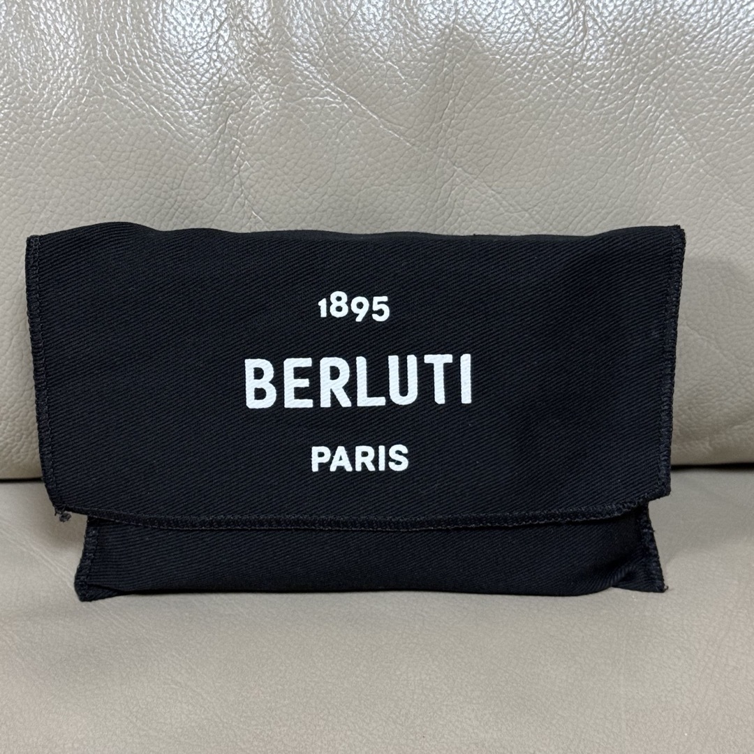 BERLUTI - BERLUTI ベルルッティ コト スクリットレザー ジップ BERLUTI - BERLUTI ベルルッティ コト スクリットレザー ジップ