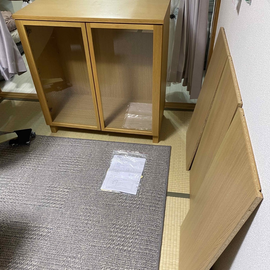 MUJI (無印良品) - 廃盤品 無印良品 オーク材キャビネット MUJI (無印良品) - 廃盤品 無印良品 オーク材キャビネット