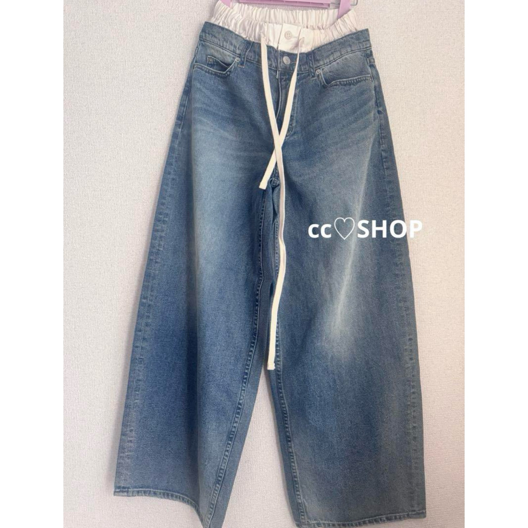 TODAYFUL - TODAYFUL Layered Waist Denim 24の通販 by cc TODAYFUL - TODAYFUL Layered Waist Denim 24の通販 by cc