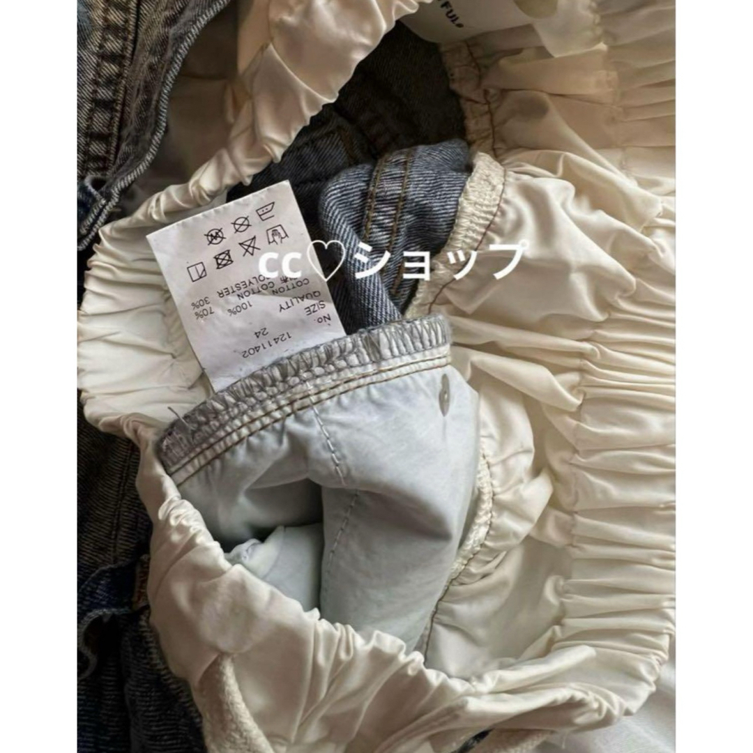 TODAYFUL - TODAYFUL Layered Waist Denim 24の通販 by cc TODAYFUL - TODAYFUL Layered Waist Denim 24の通販 by cc