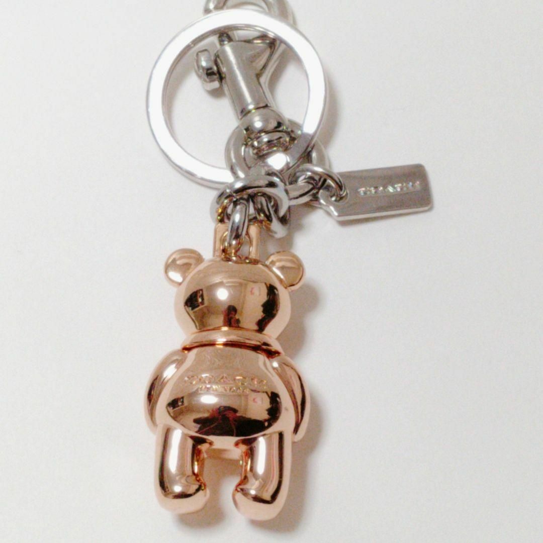 COACH - 美品 COACH キーホルダー チャーム クマ ベア ゴールド COACH - 美品 COACH キーホルダー チャーム クマ ベア ゴールド