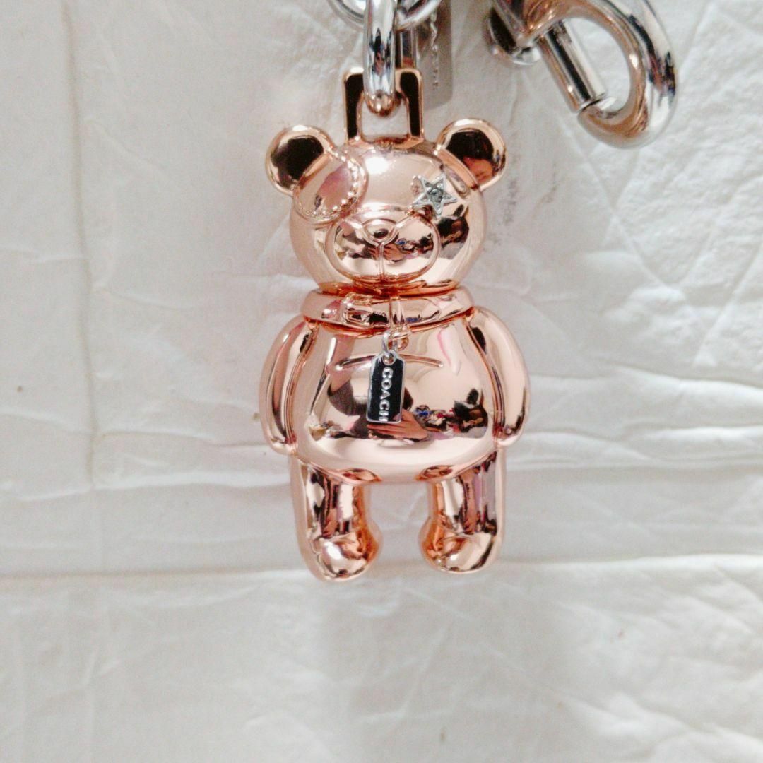 COACH - 美品 COACH キーホルダー チャーム クマ ベア ゴールド COACH - 美品 COACH キーホルダー チャーム クマ ベア ゴールド