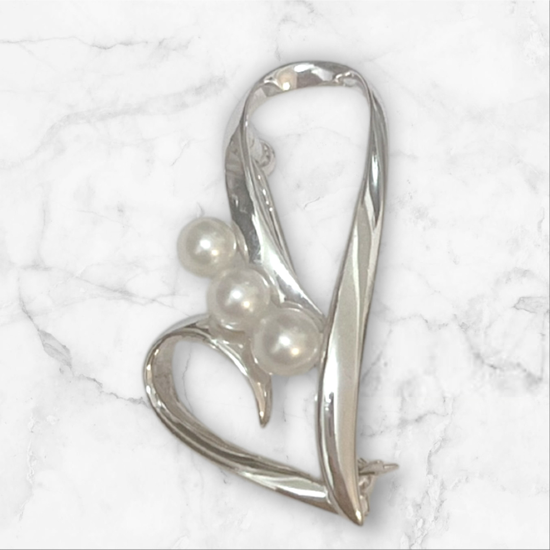 MIKIMOTO - 【極美品】MIKIMOTO パールブローチ あこや真珠 MIKIMOTO - 【極美品】MIKIMOTO パールブローチ あこや真珠