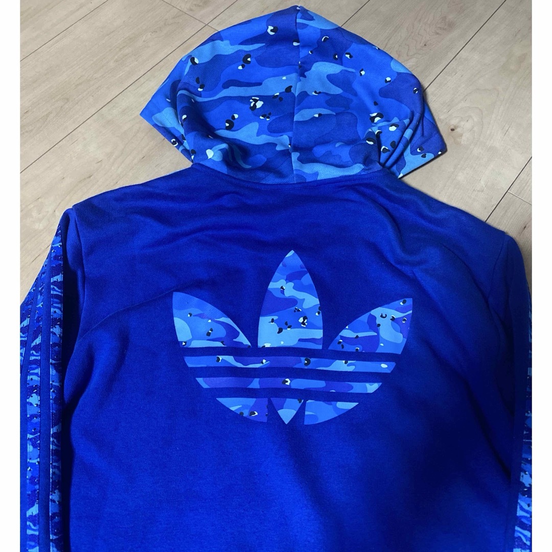 adidas Originals - 【古着】アディダス トレフォイル ブルー adidas Originals - 【古着】アディダス トレフォイル ブルー